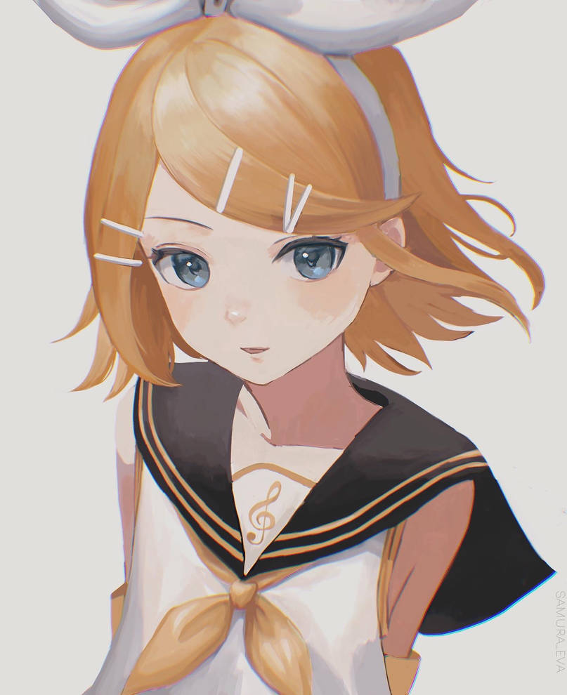 Kagamine Rin by samuraeva on DeviantArt