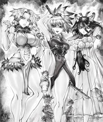 Kohaku, Nikki and Kirisame (Dr Stone)