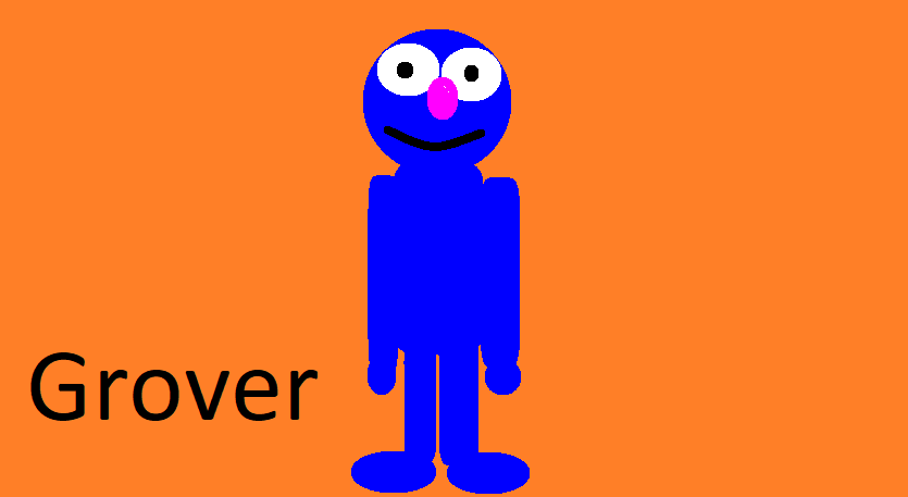 Grover from Sesame Street by MeschacJules on DeviantArt
