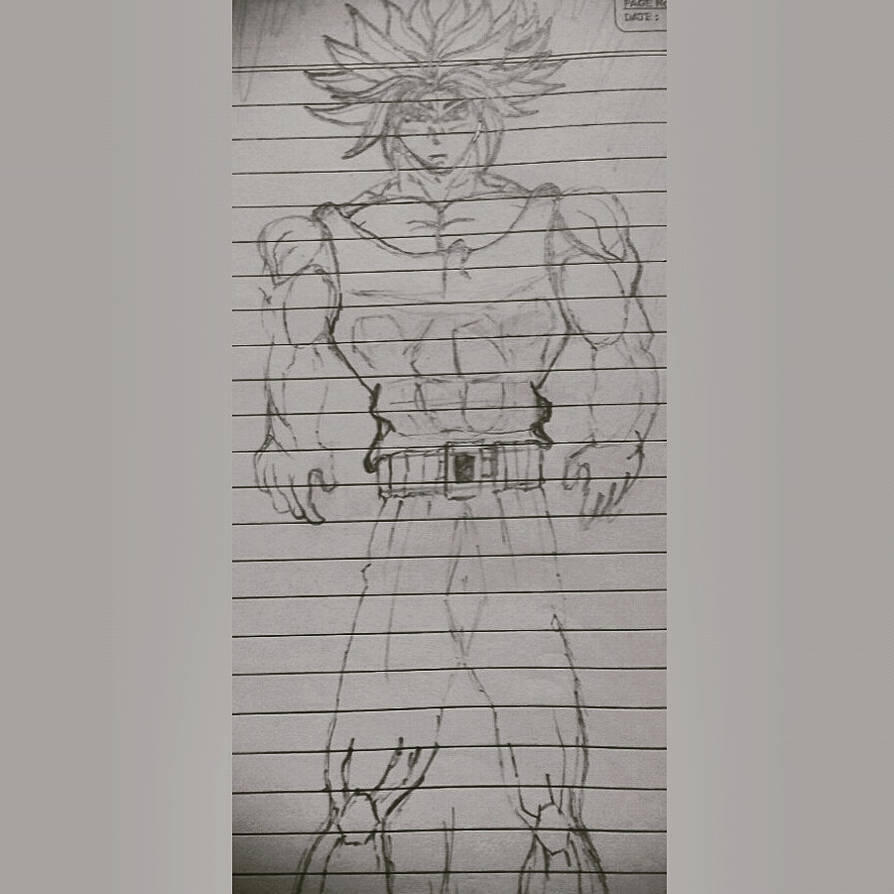 Trunks' UltraSSJ by Percy1087979 on DeviantArt
