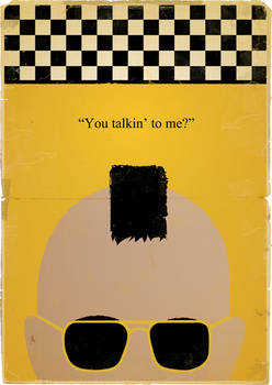 Taxi Driver Minimalist Poster