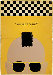 Taxi Driver Minimalist Poster