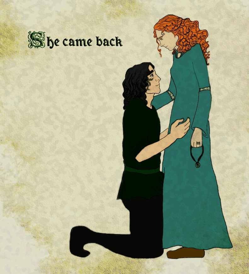 She came back - colour