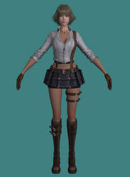 DMC - Peak of Combat - Lady Costume 1 (DMC3)