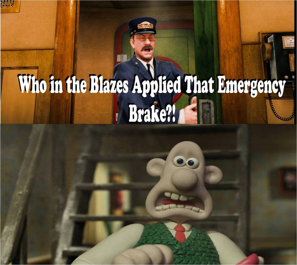 Polar Express Conductor Yells At Wallace By Lightening Mcqueen On Deviantart Polar Express Conductor Yells At Wallace By Lightening Mcqueen On Deviantart