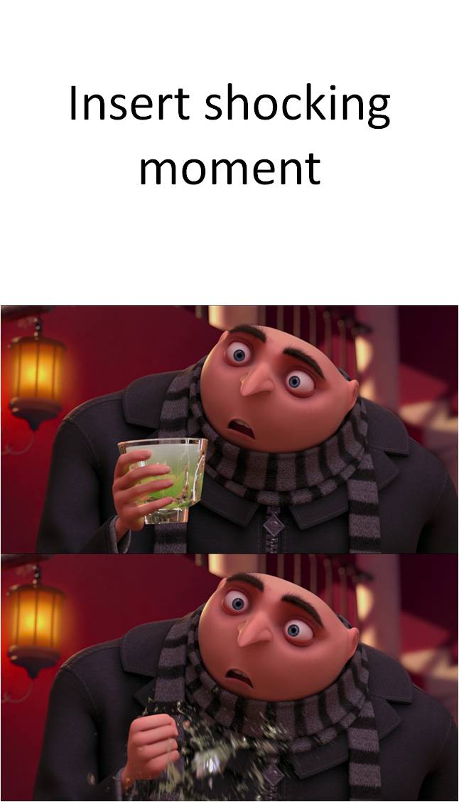 Who and What is about to shoot Gru Blank Meme by Disneyponyfan on DeviantArt