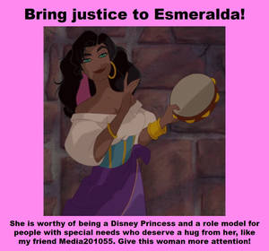 Bring justice to Esmeralda!