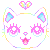 Free Kawaii Rainbow Kitty Icon