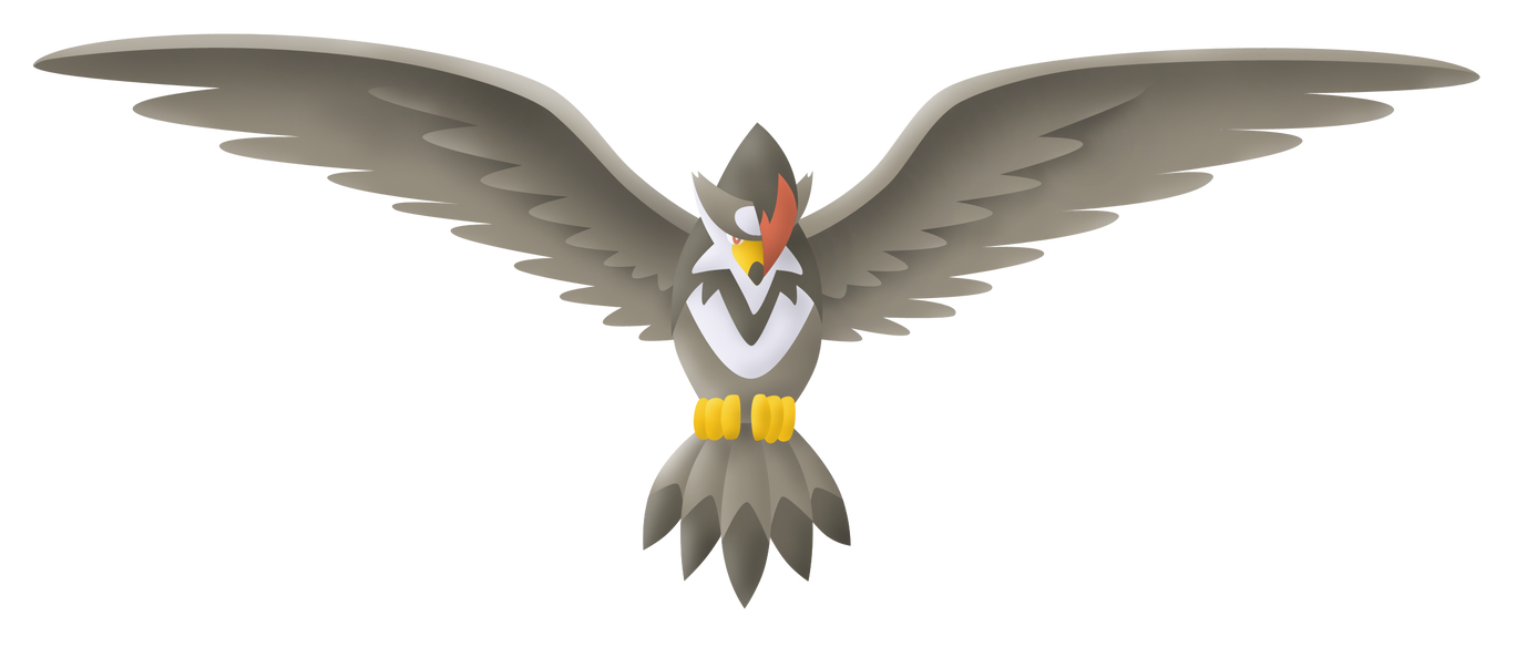 Pokemon Rapter Staraptor Attack by Rubii16 on DeviantArt