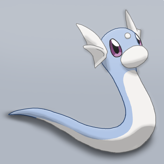 Dratini by Sunerine on DeviantArt