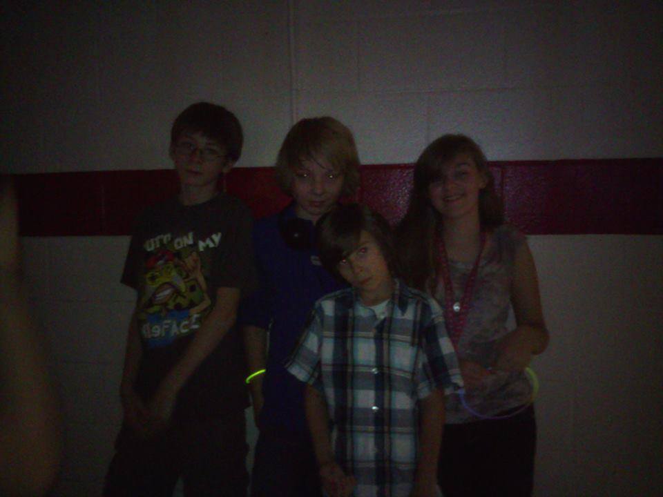 Me and some friends at the dance