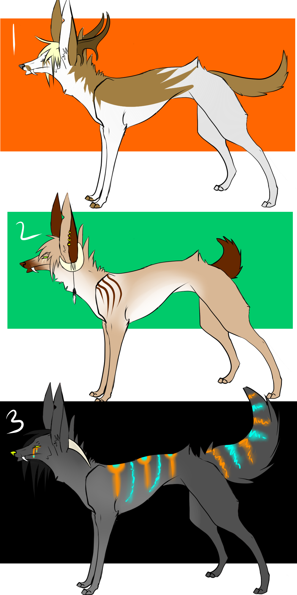 Demonic Canine Adopt Set 2((CLOSED!!))