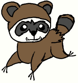 Fakemon Racoon Raccoon Fakemon by Kelly4321 on DeviantArt