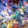 rainbow splashes sparkle