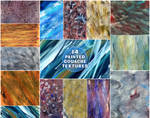 Painted Gouache Texture Pack by synesthesea