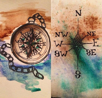 Compass On Deviantart Compass by emilynt97 on DeviantArt