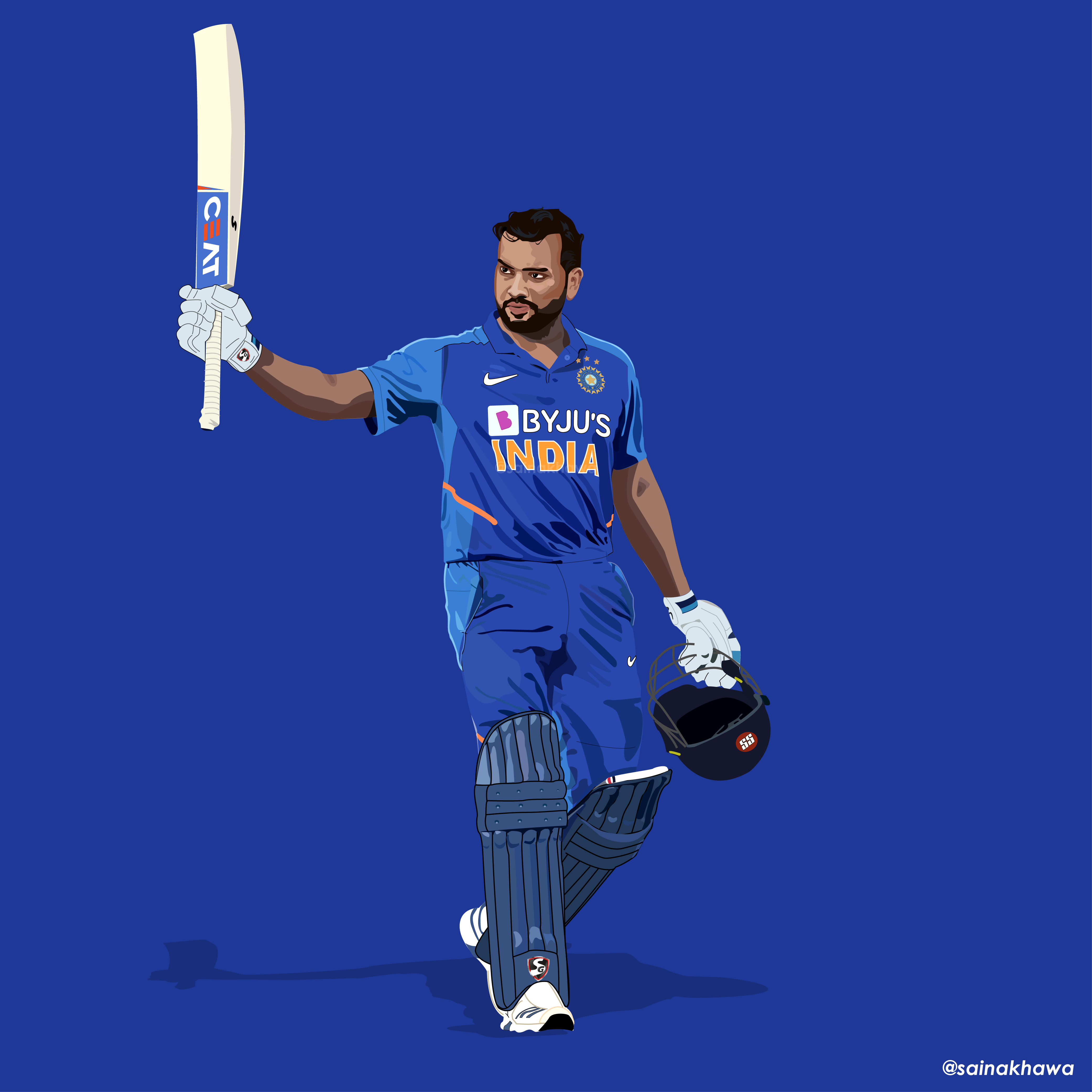 Rohit Sharma by sainakhawa on DeviantArt