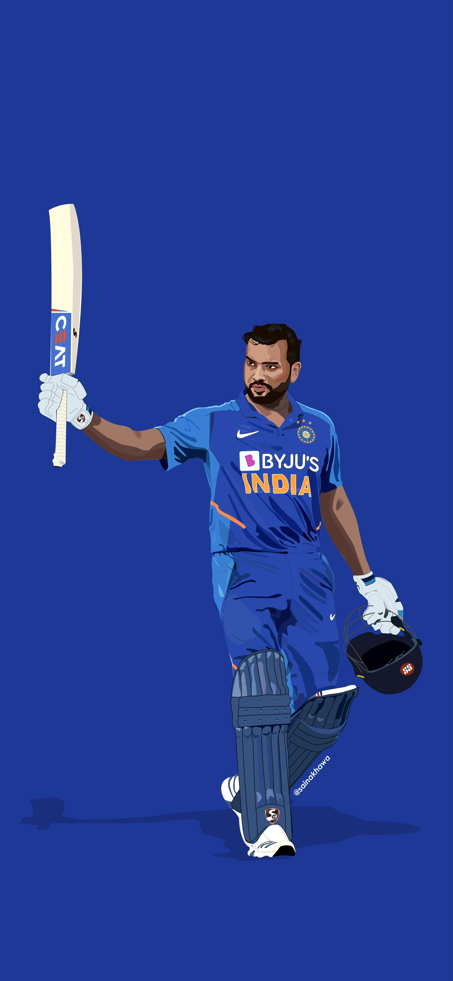 Rohit sharma wallpaper by sainakhawa on DeviantArt Rohit sharma wallpaper by sainakhawa on DeviantArt