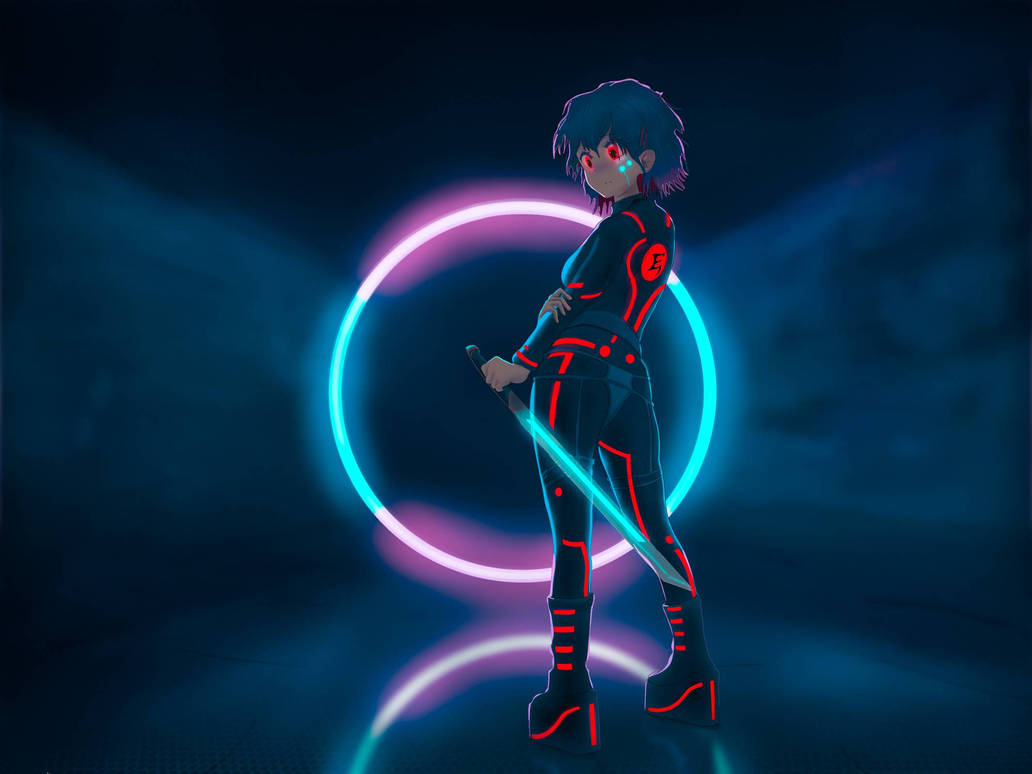 Neon Blade by xianecho on DeviantArt