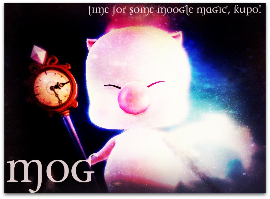 'Time for some moogle magic'