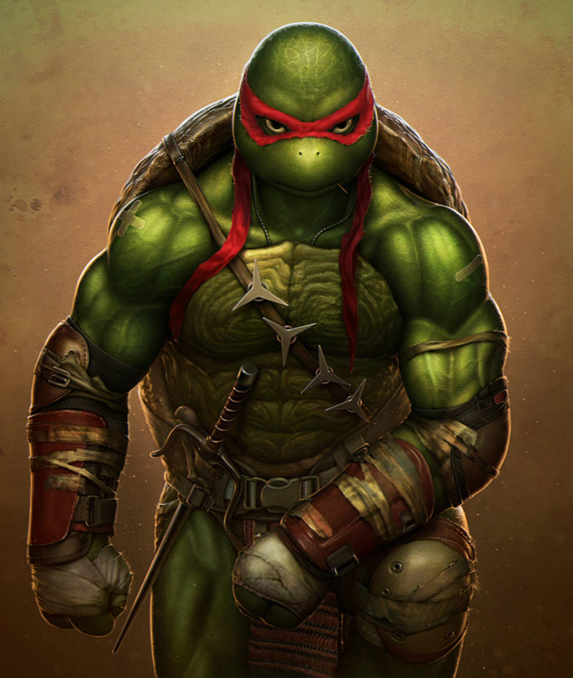 Raphael (Teenage Mutant Ninja Turtles) by SanyLebedev on DeviantArt