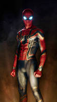 Iron Spider Armor Avengers: Infinity War (fan art)