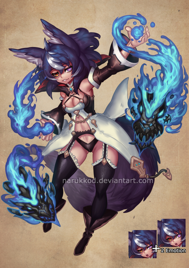 ADOPTABLE :Wolf Necromancer [ Auction ][ CLOSE ]