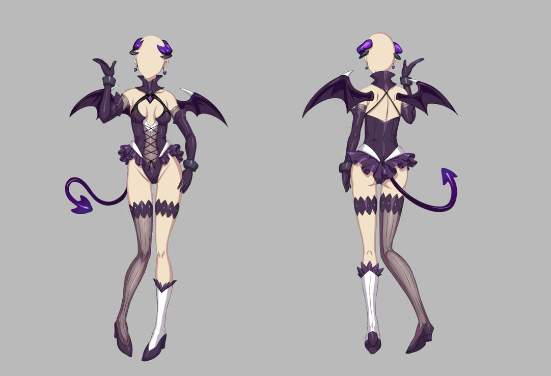 Commission Succubus Outfit by narukkod on DeviantArt