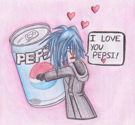 Zexy loves pepsi