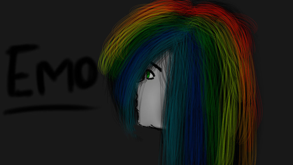 Front Emo Emo by mikulover244 on DeviantArt