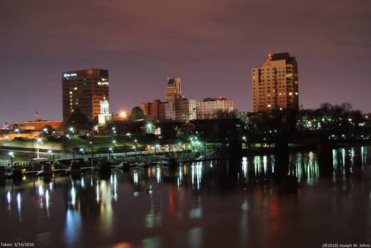 Augusta skyline by Nikon