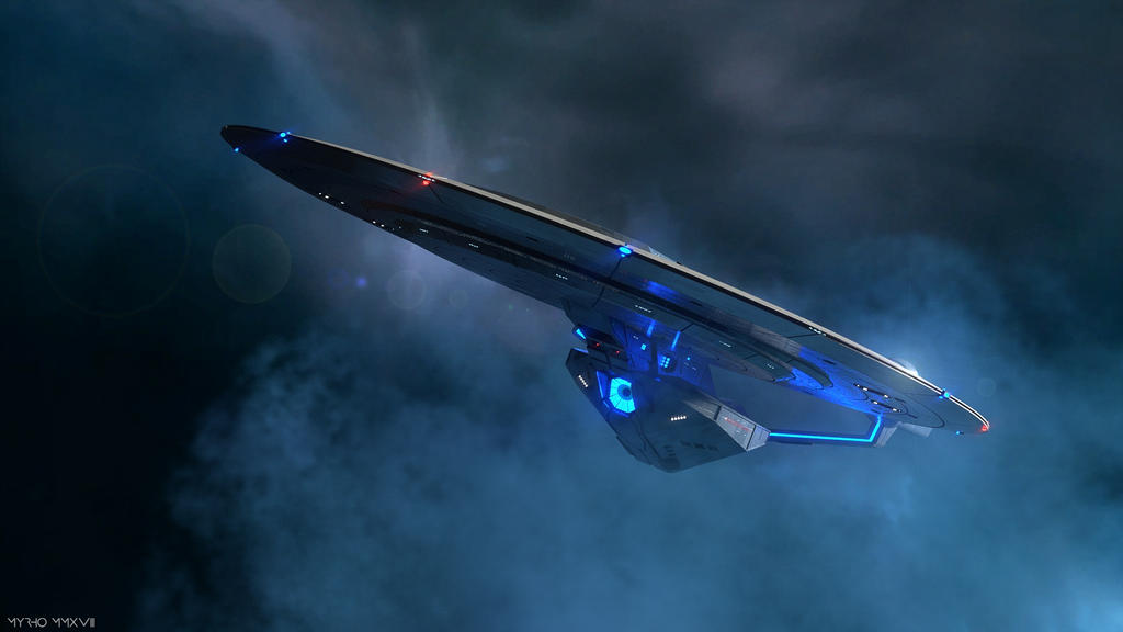 Uss Excelsior By My Rho On Deviantart