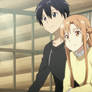 Sword Art Online Kirito and Asuna Together Forever