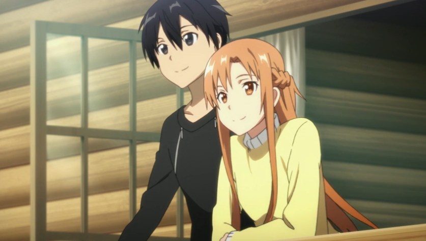 Sword Art Online Kirito and Asuna Together Forever