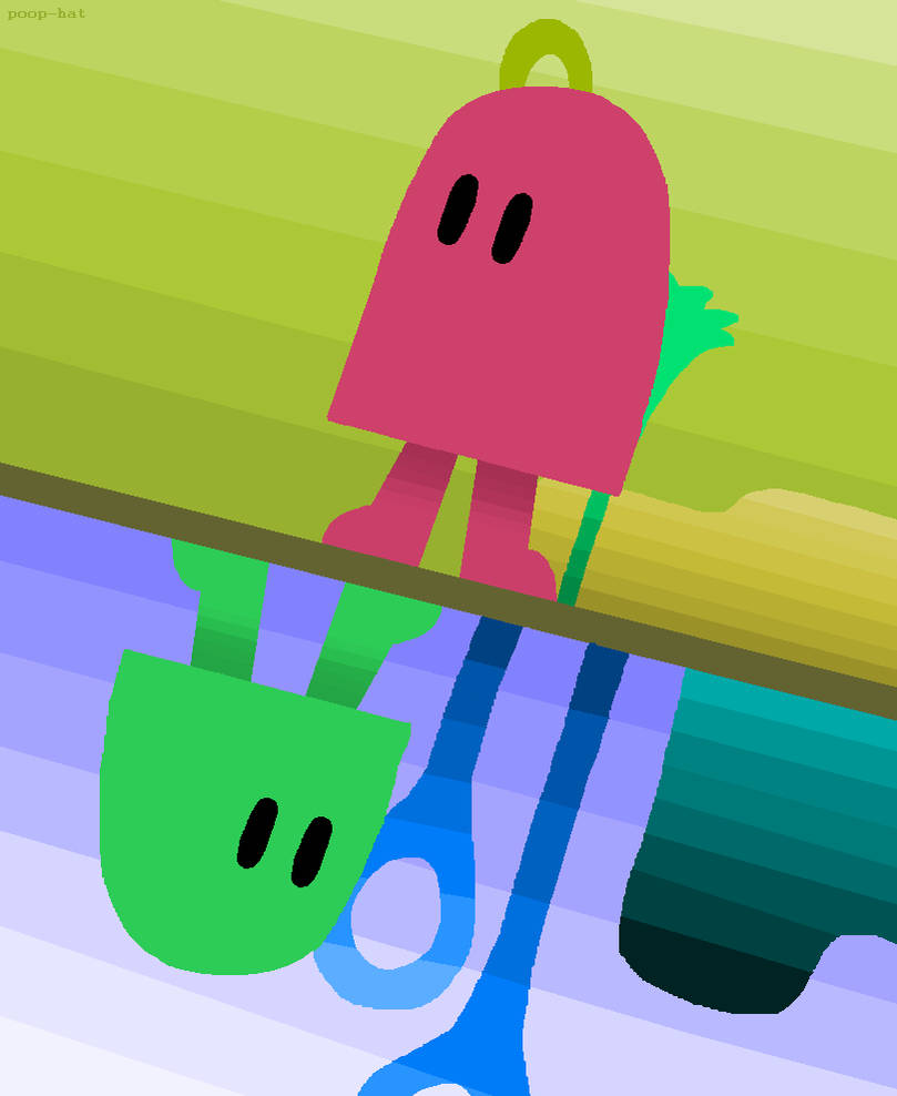 Ibb and Obb by Poop-Hat on DeviantArt