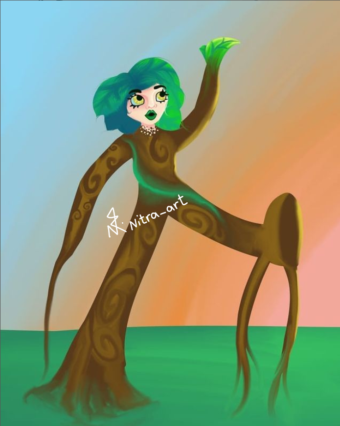 Woman Transform Tree Girl Become Tree by NitraArt on DeviantArt