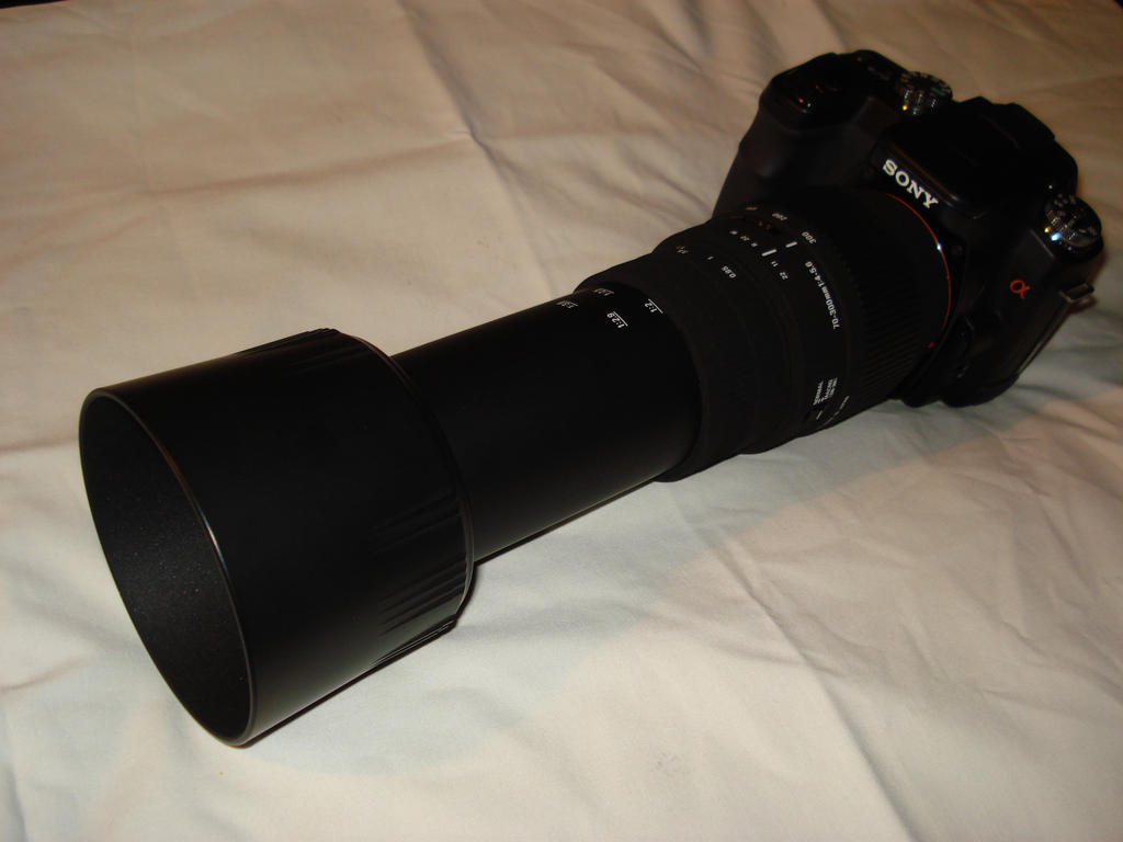 Sony Alpha, 70-300mm F4-5.6 by IchWill on DeviantArt