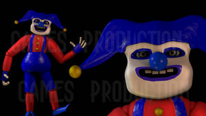 [3ds Max] The Blue Jester Model