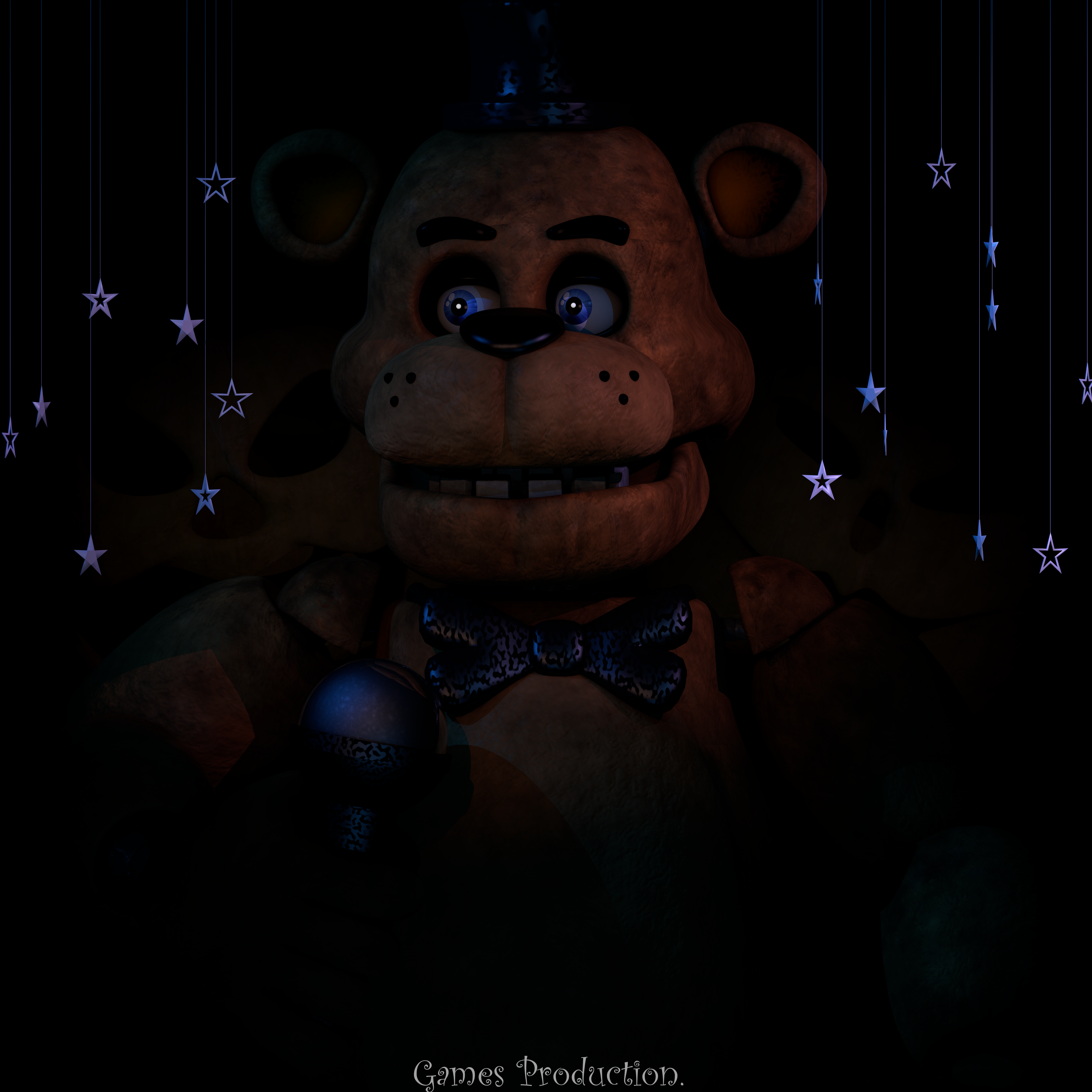 Freddy Fazbear - Halloween Render - (4K)