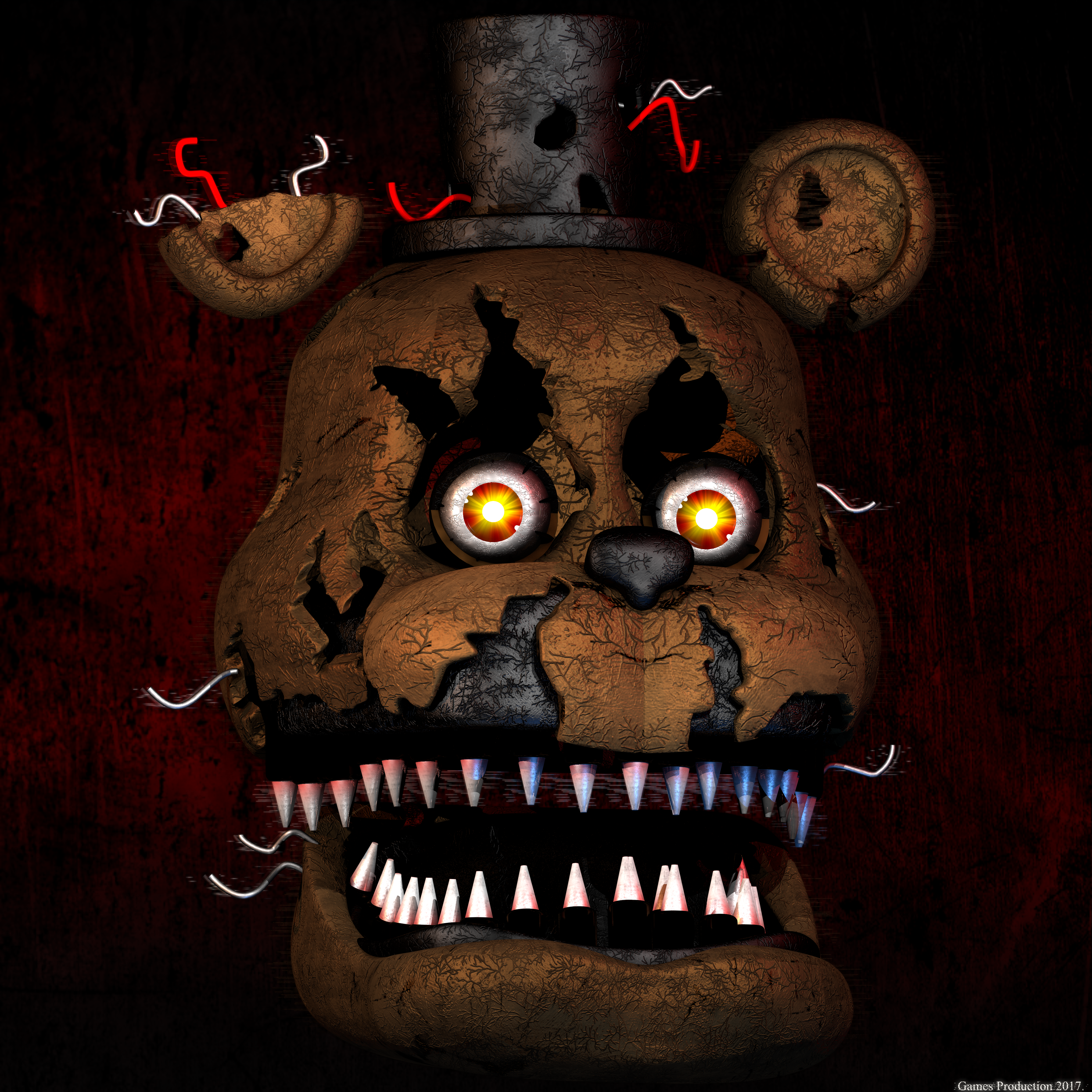 Nightmare Freddy WIP 2