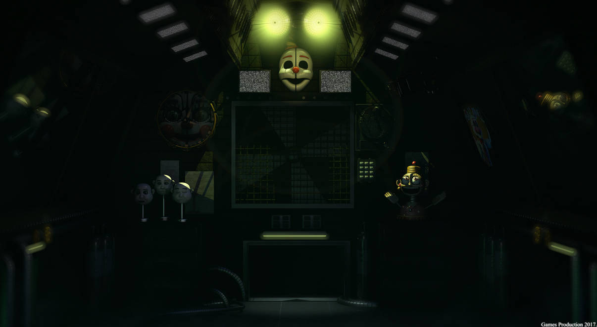 FNAF SL Control Module by GamesProduction on DeviantArt