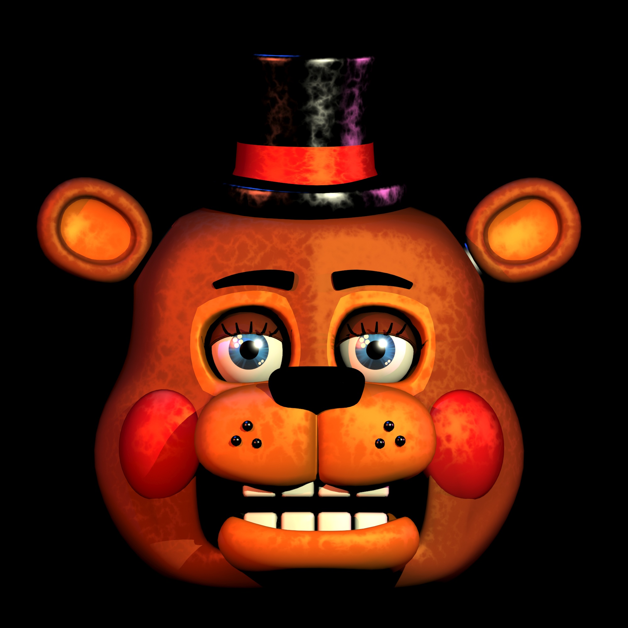 3Ds Max - Toy Freddy - WIP