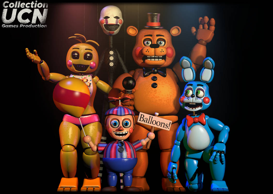 UCN Collection - Smile for the picture! by GamesProduction on DeviantArt