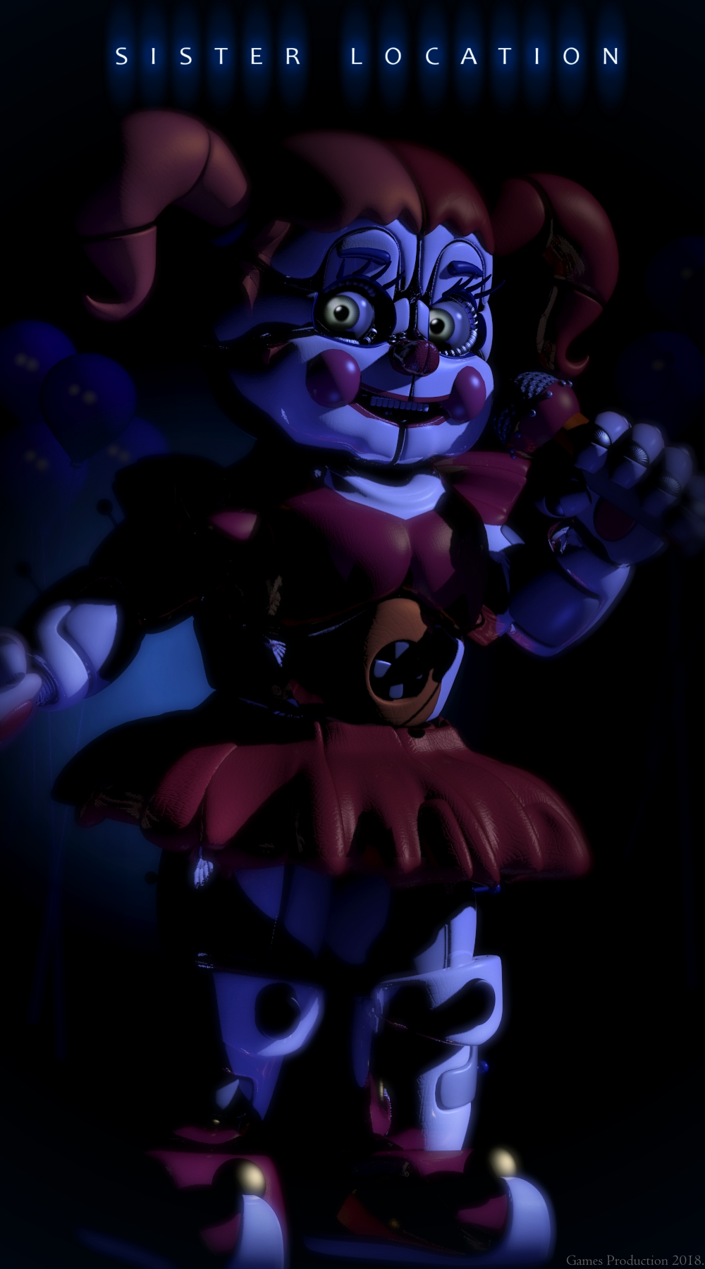 Five nights at Freddy's: Sister location poster by AzamatBlender on  DeviantArt