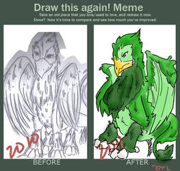 Draw again meme