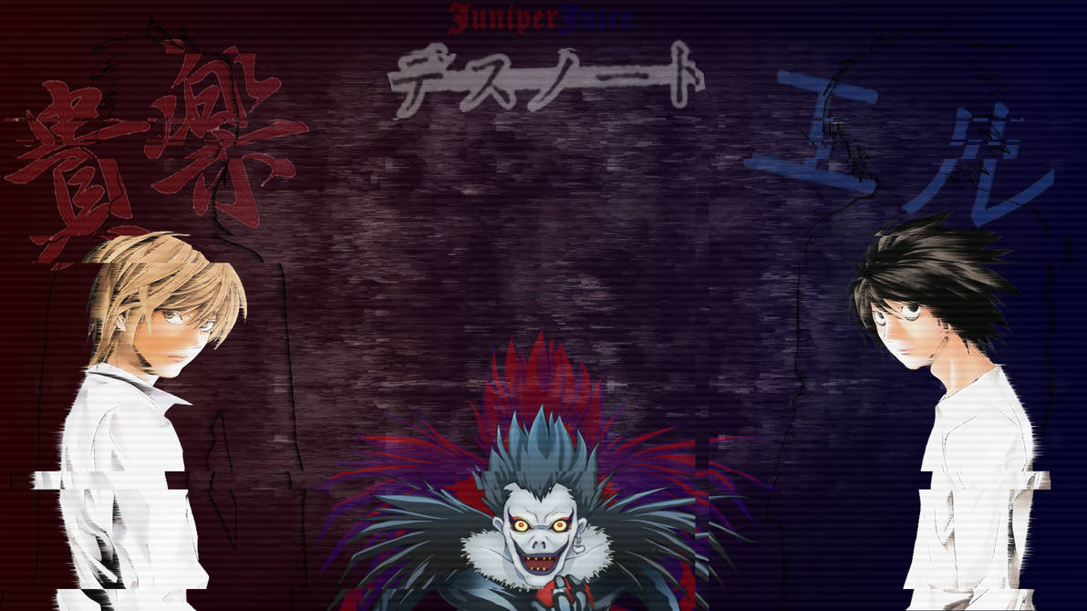 Death Note Environment Death Note Vaporwave Wallpaper by TheJuniperJuice on DeviantArt
