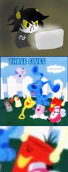 Karkles discovers Blues Clues by Aquillic-Tiger