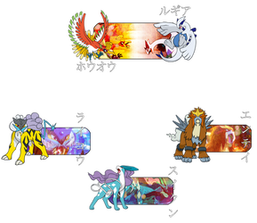 Johto Legendary - Banner