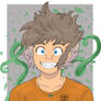 Bust Boy smiling af 2026