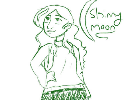 Sketch of Skinny Moon